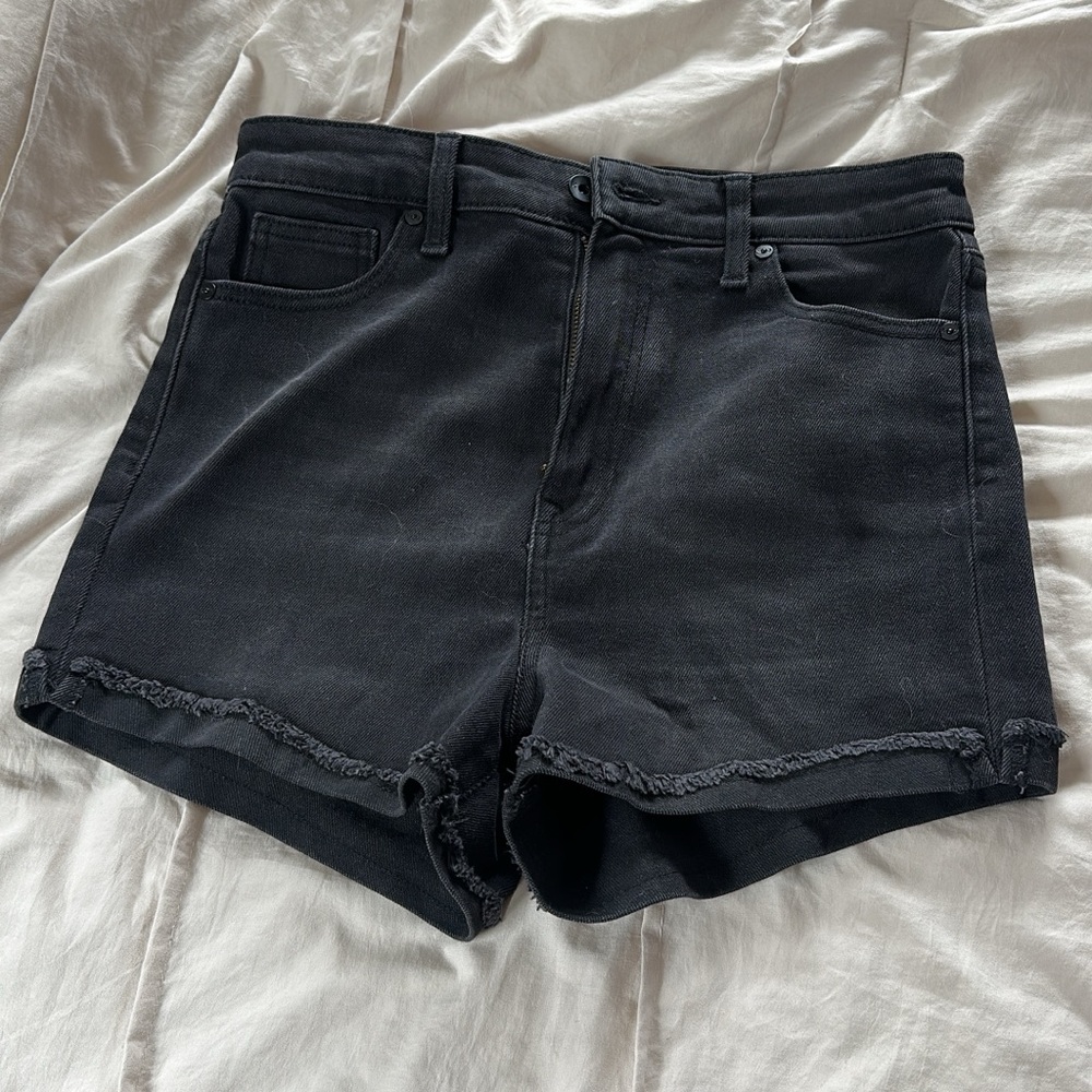 Kendall & Kylie Black Jean Shorts